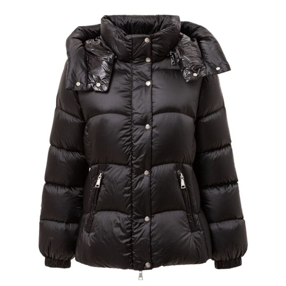 Add Black Polyamide Women's Coat